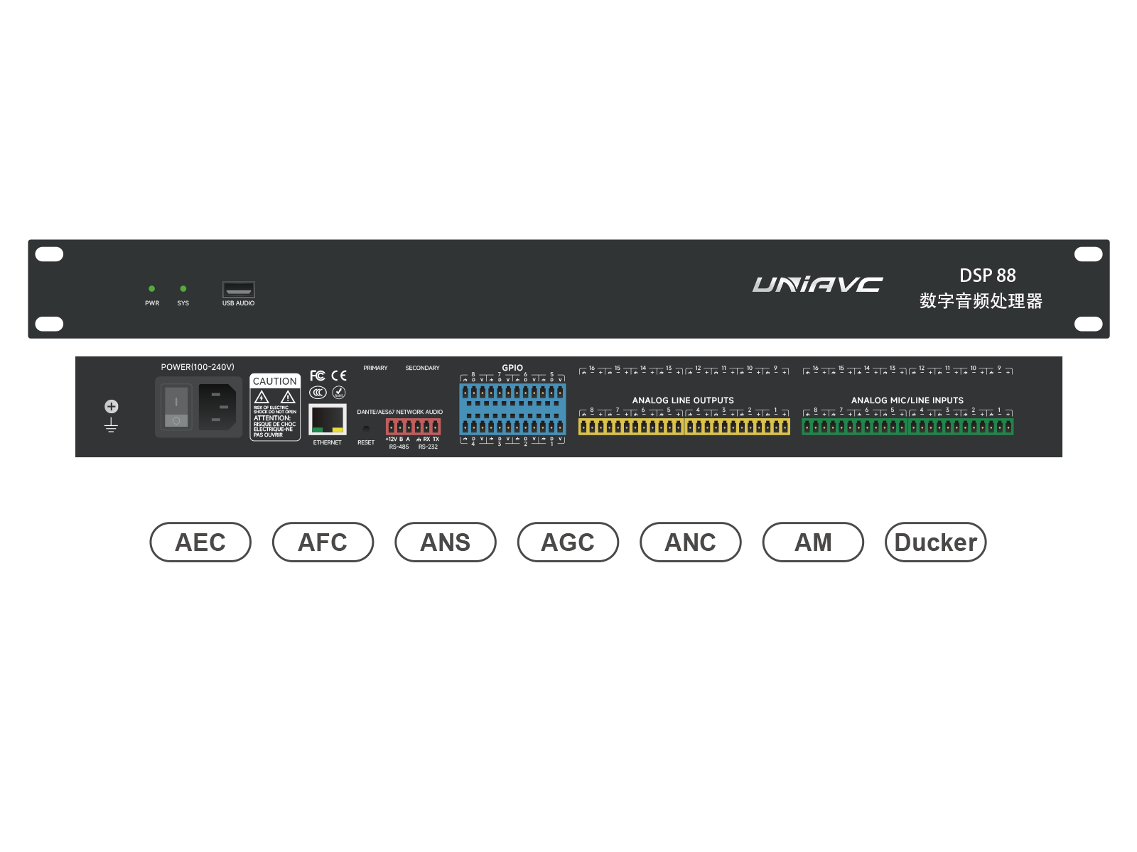 UNIAVC DSP88 